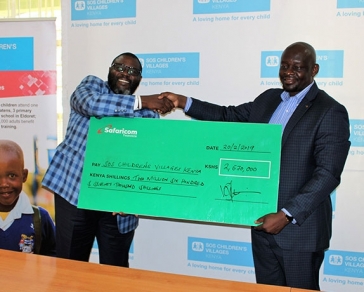 Safaricom enters partnership with SOS Children's Villages Kenya